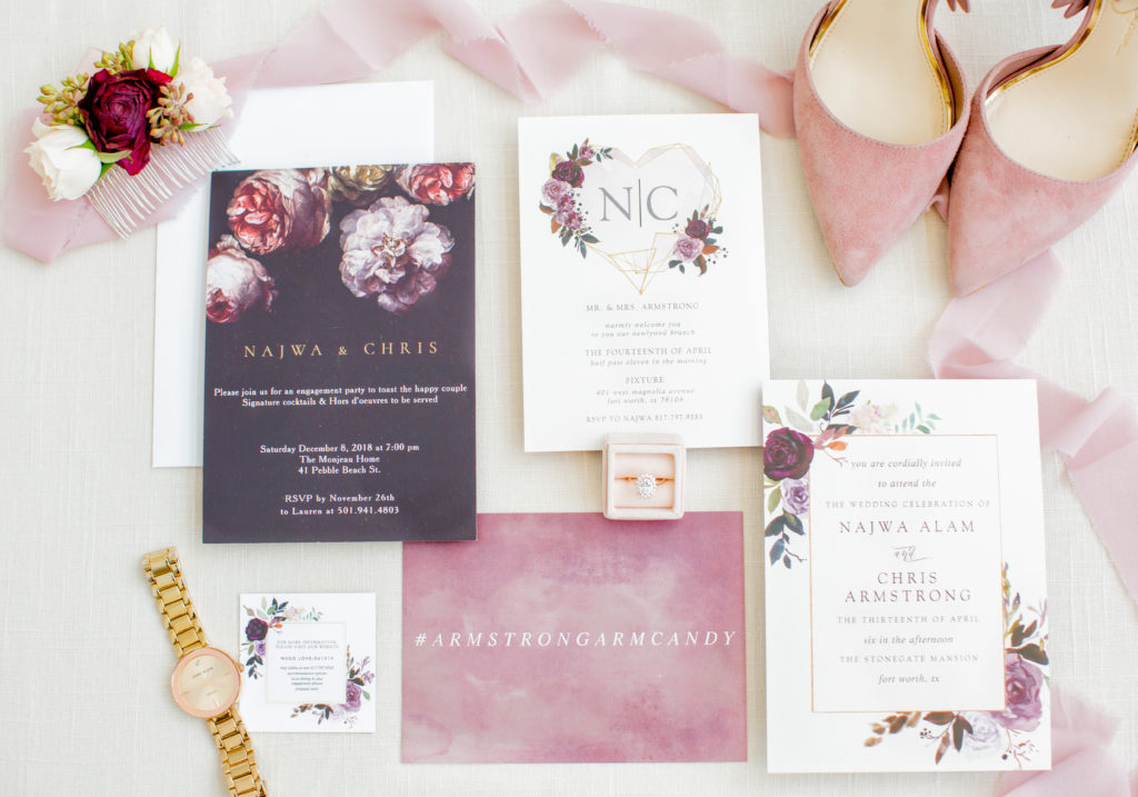 Bring for Your wedding Details | flat lay | wedding