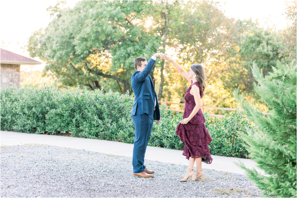  Jessica and Austin Engagement Session at Mitas Hill Vineyard