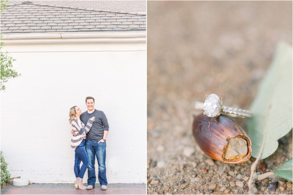  Engagement Session | DFW wedding photographer  | Claire and Tom Engagement at Arlington Hall