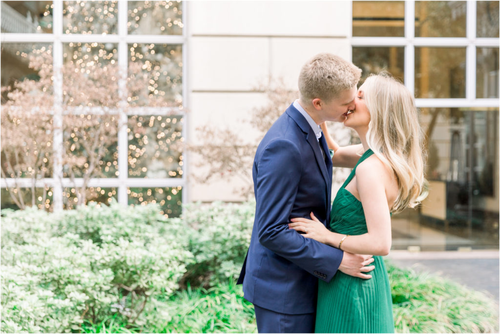 Jacey and Jacob's Engagement Session | Hotel Crescent Court