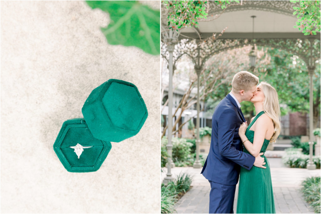 Jacey and Jacob's Engagement Session | Hotel Crescent Court