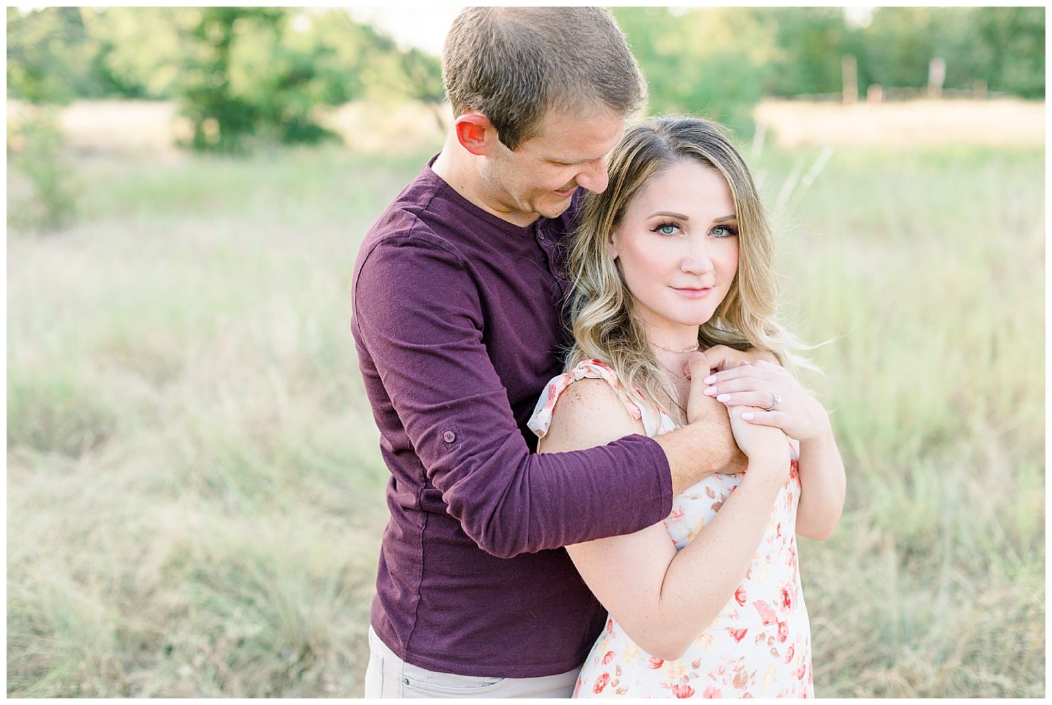 Flower Mound Engagement | Lauren and Austin | Murrell Park