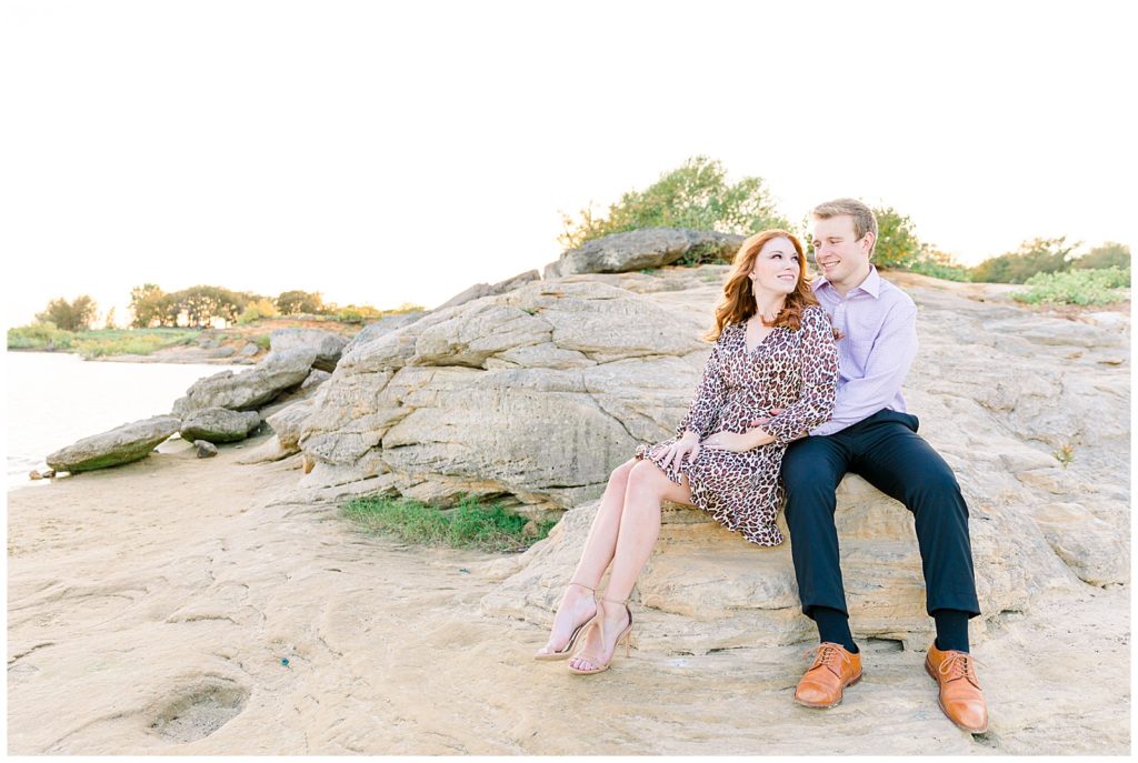 Ashlee and Zach's Engagement session at murrell park 
