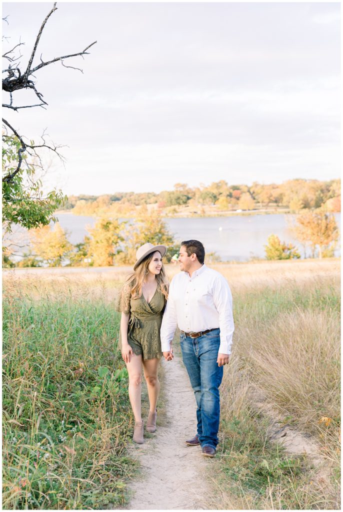 Melissa and Chris' Engagement at White Rock Lake | Dallas Texas 