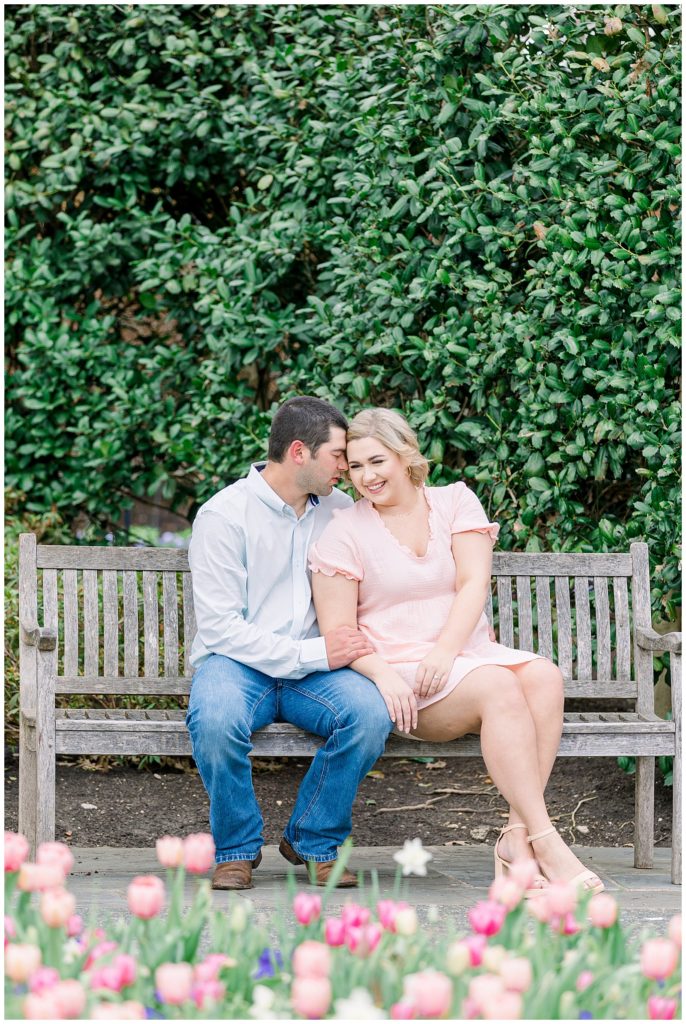 Kamryn and Collin's Garden Engagement