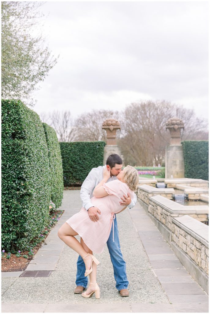 Kamryn and Collin's Garden Engagement