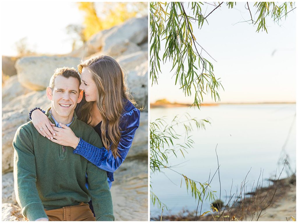 Caroline and Eric's Fall engagement