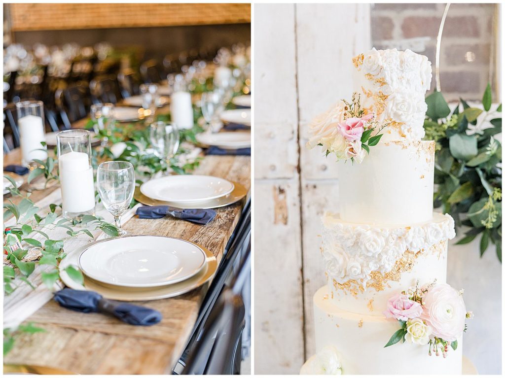 Fall Wedding at Bethel Rock | butterfly cakery