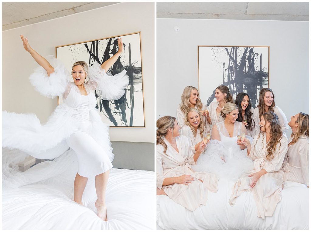 getting ready The Pittman Hotel Wedding by Kimberly Harrell Photography | Dallas Wedding Photographer