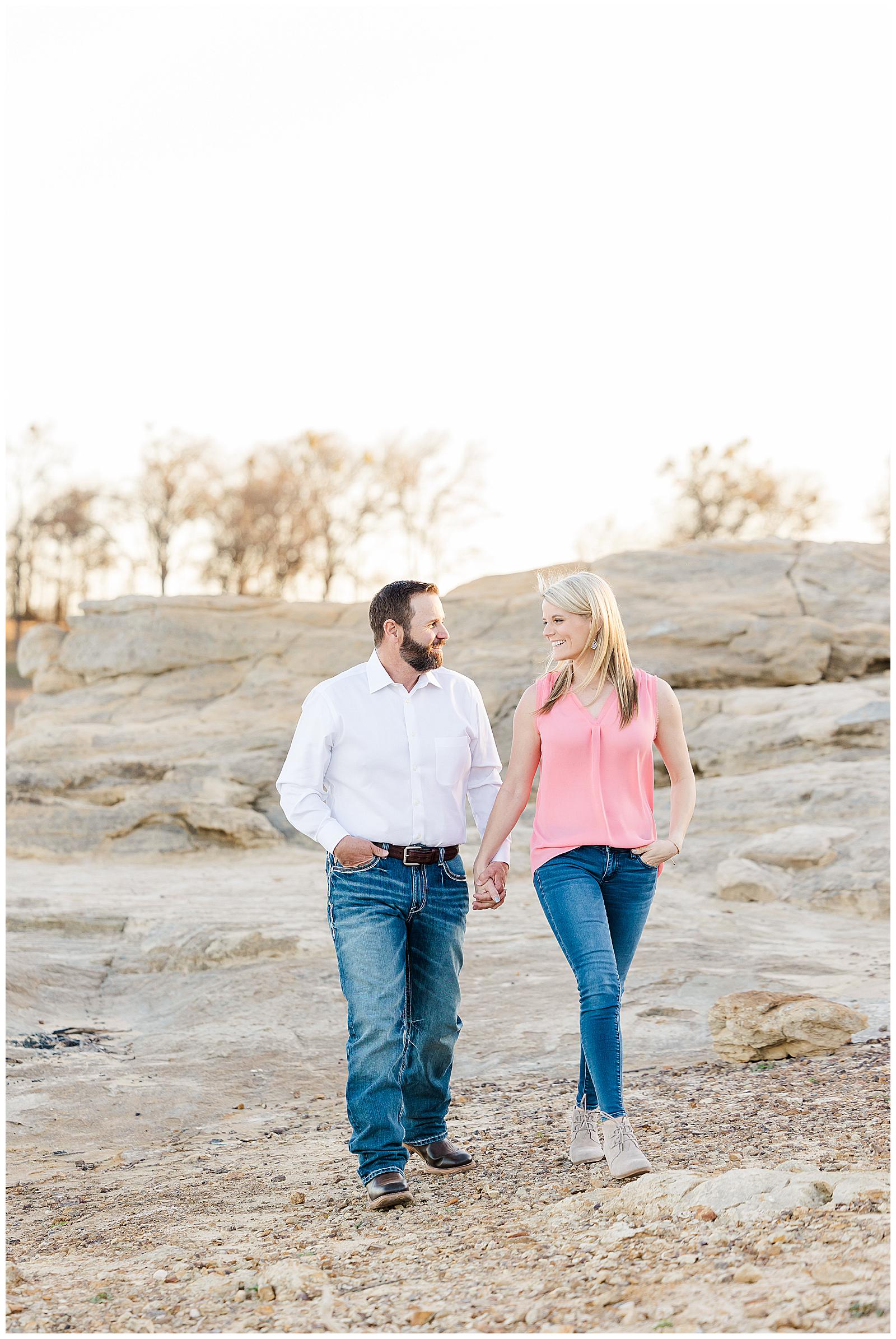 Melissa and Les' engagement | murrell park