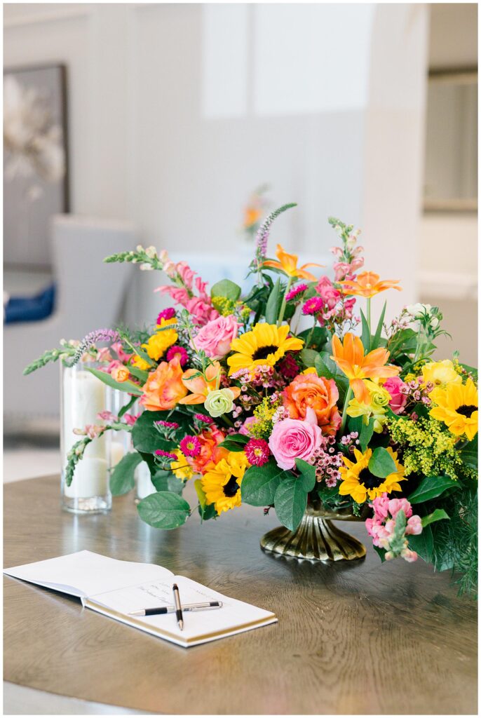 Emmi & Max’s Colorful Summer Wedding at Montclair