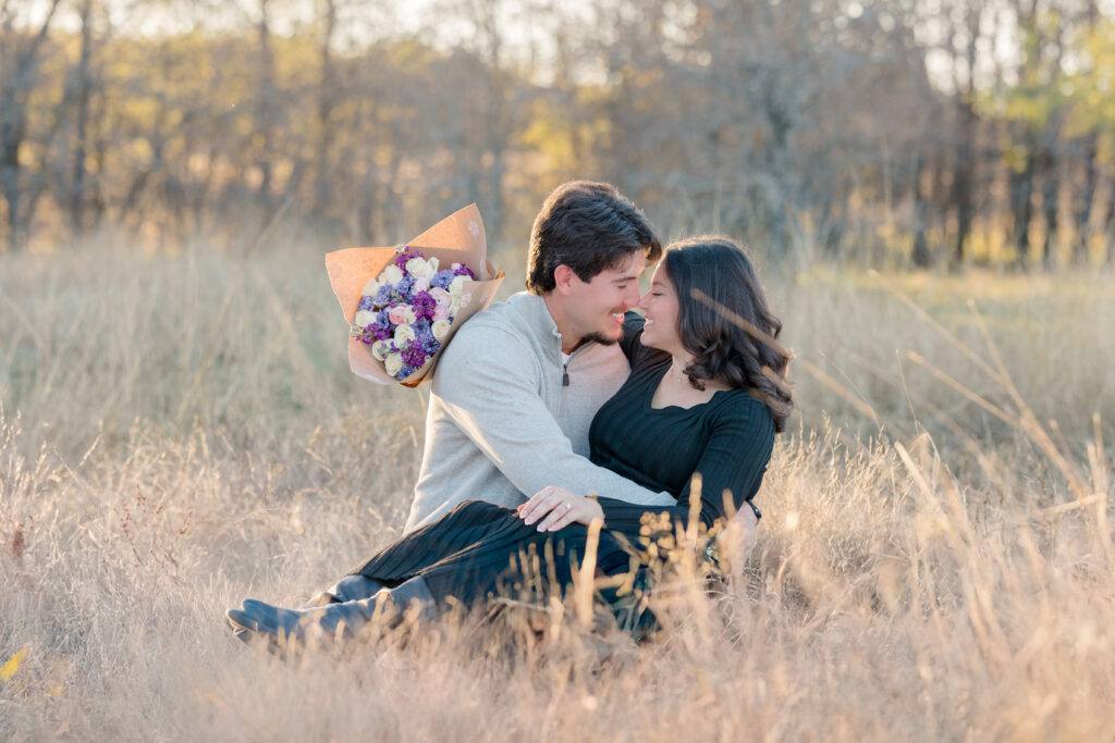 Sunset Engagement Session at Murrell Park